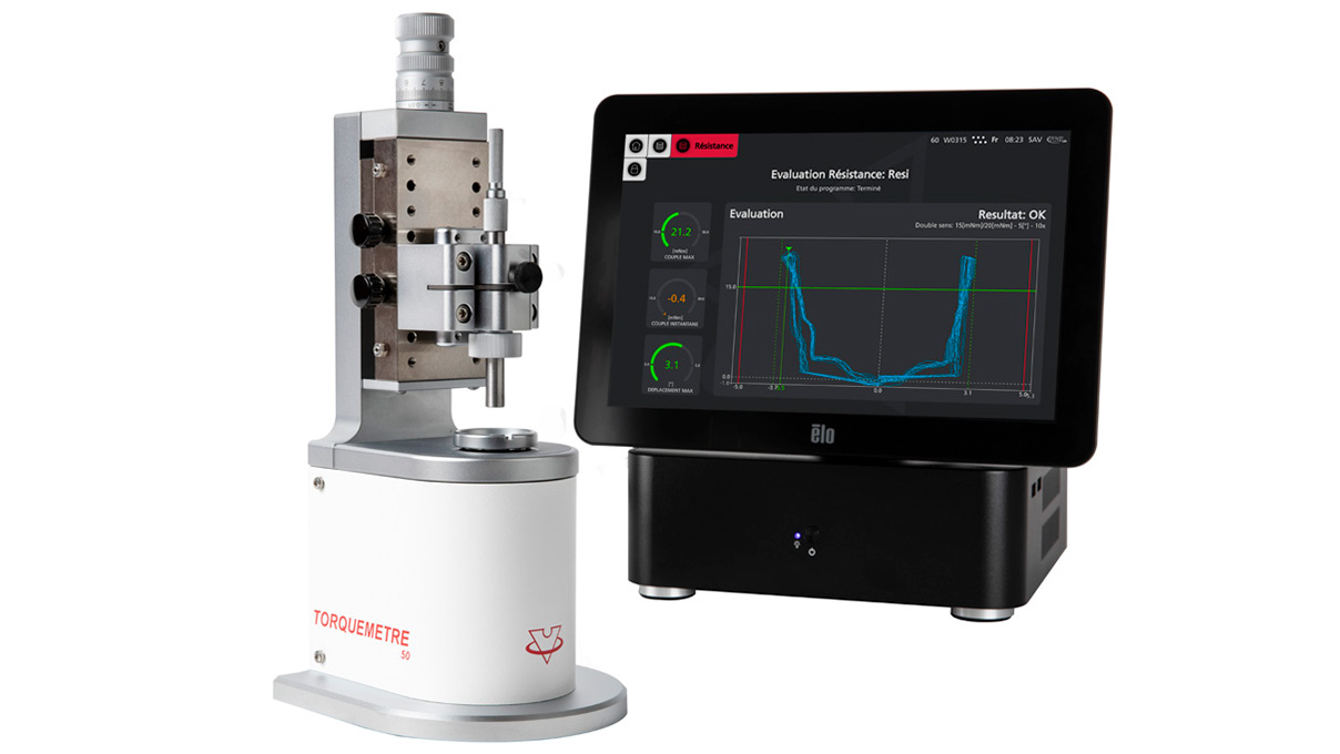 VOH terminal HMI 4.0 pour Forcemetre 4.0 et Torquemetre 4.0, Connexion via la technologie DigiMesh