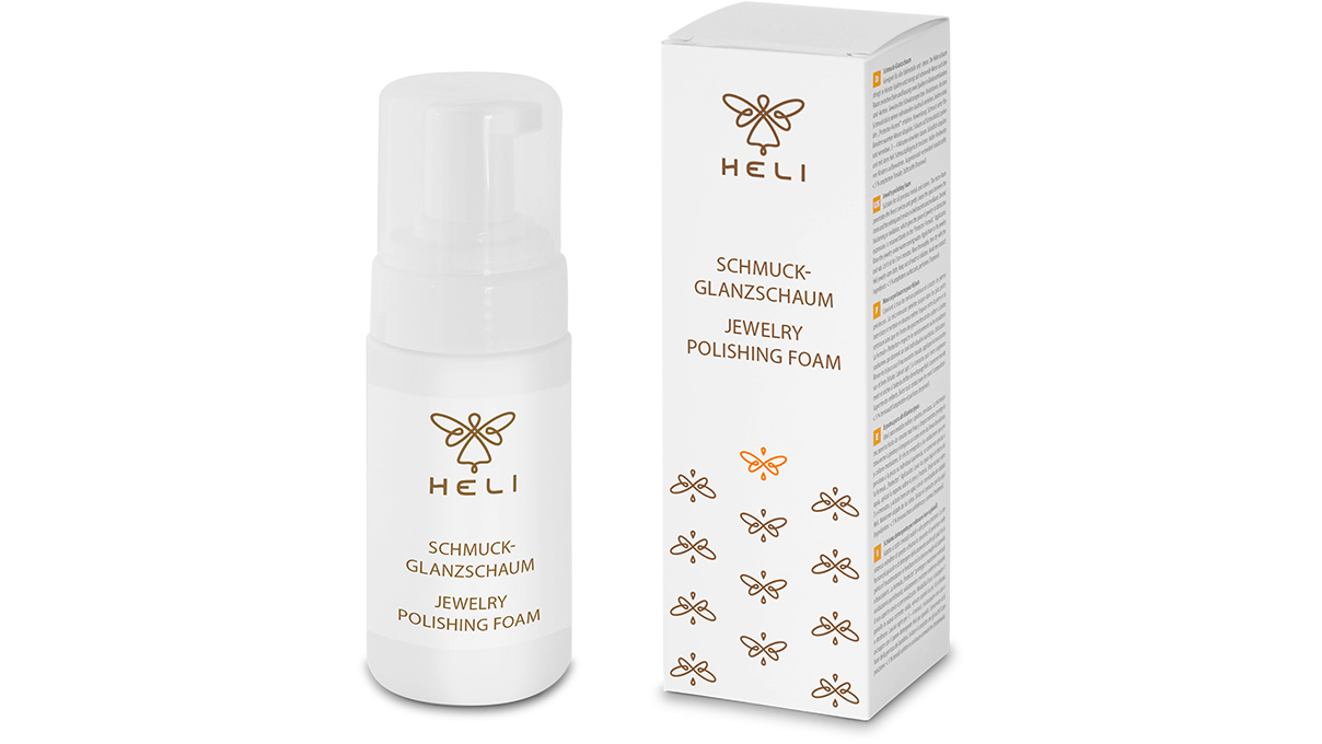 Heli mousse de polissage pour bijoux avec formule protectrice, 100 ml