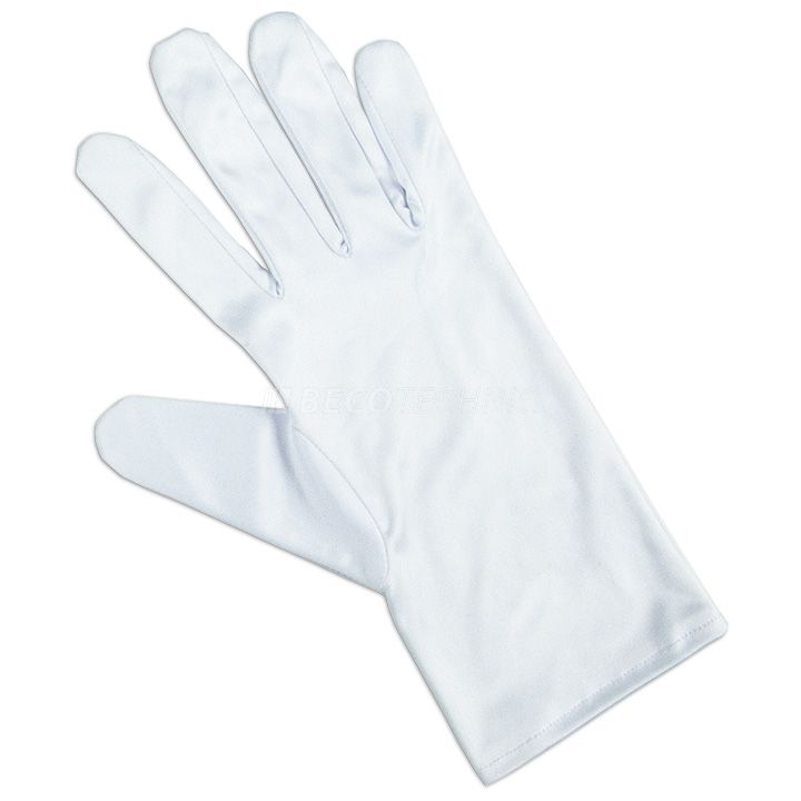 Heli gants de présentation en microfibre, blanc, taille S, 1 paire