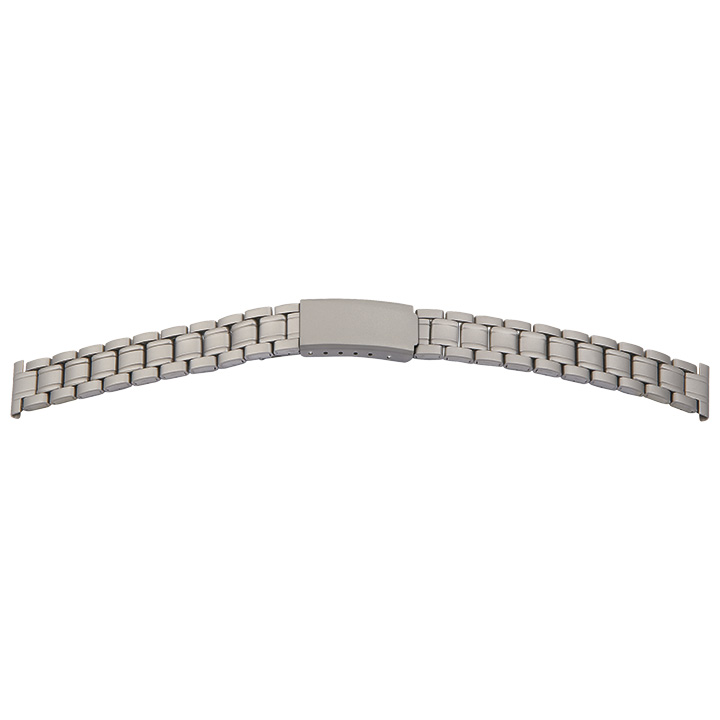 Bracelet en métal pour femme, titanium, satiné, attache 12 - 14 mm