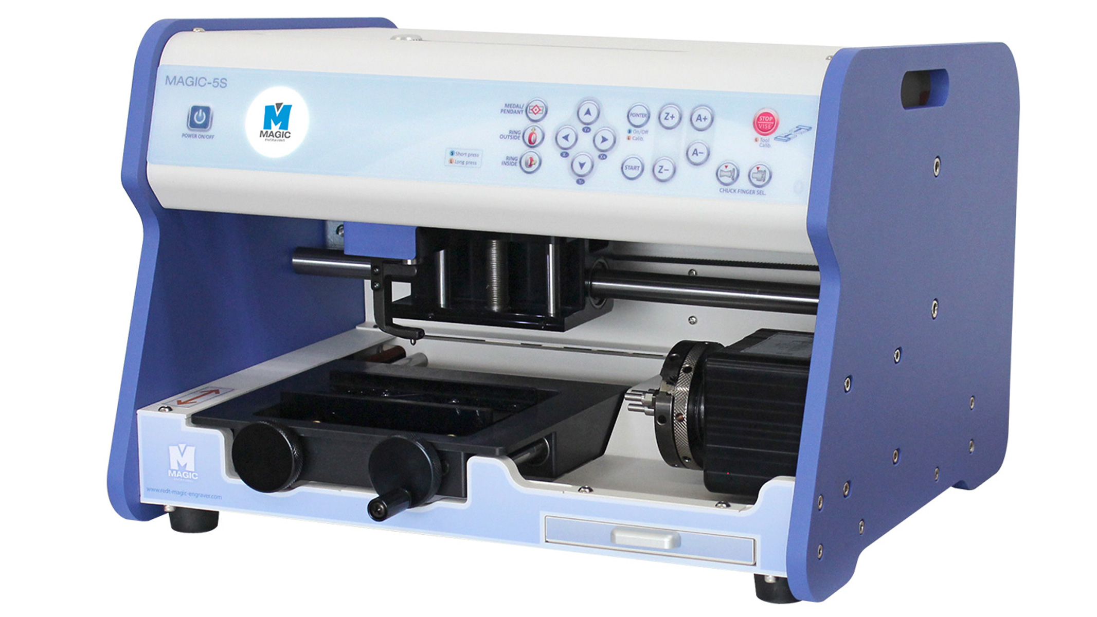 Machine à graver CNC Magic-5S pour la gravure à plat et sur anneau