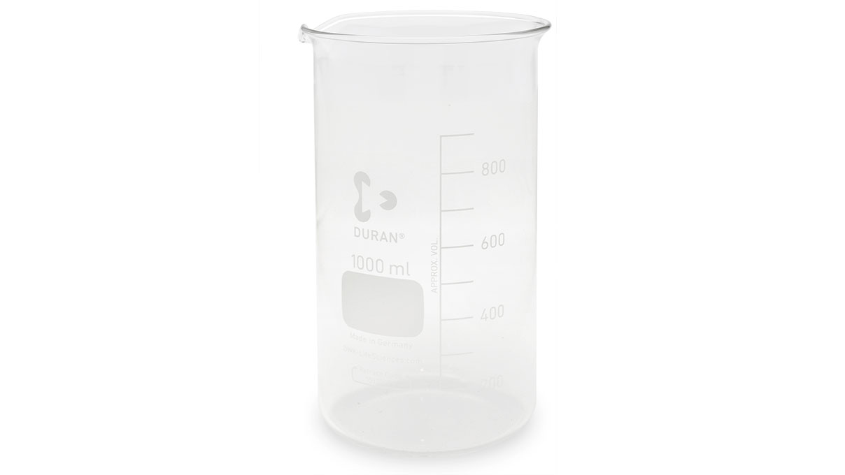 Elma verres de nettoyage avec couvercle, 1000 ml