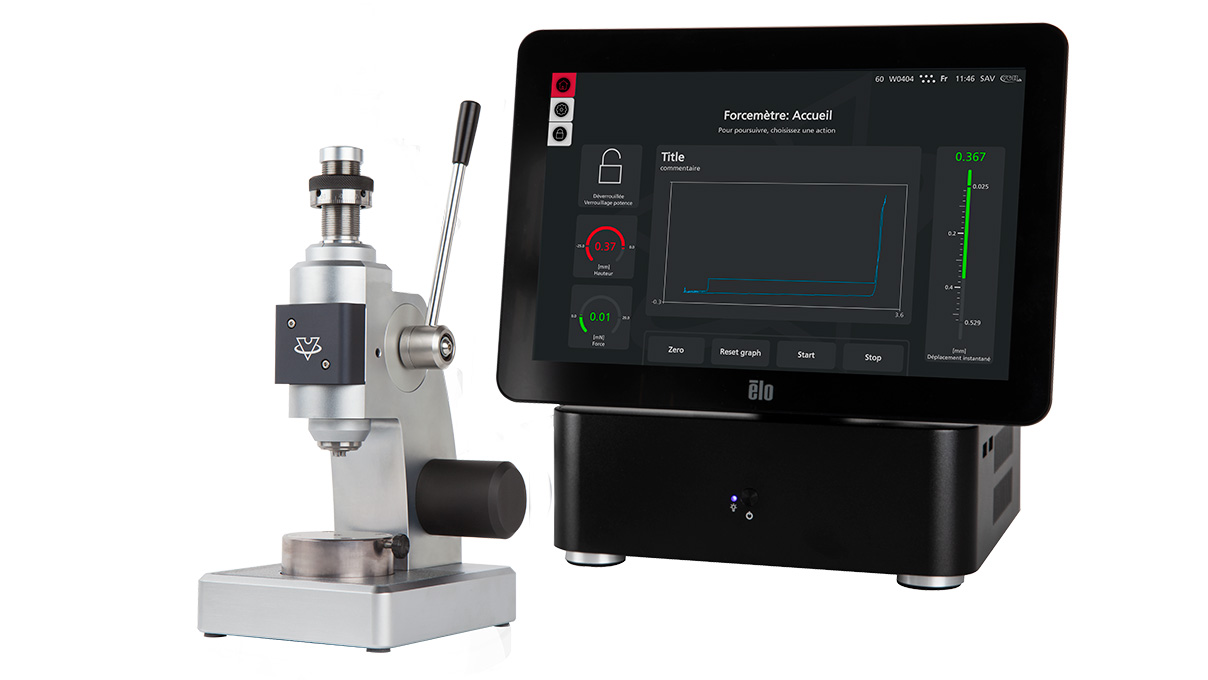 VOH terminal HMI 4.0 pour Forcemetre 4.0 et Torquemetre 4.0, Connexion via la technologie DigiMesh