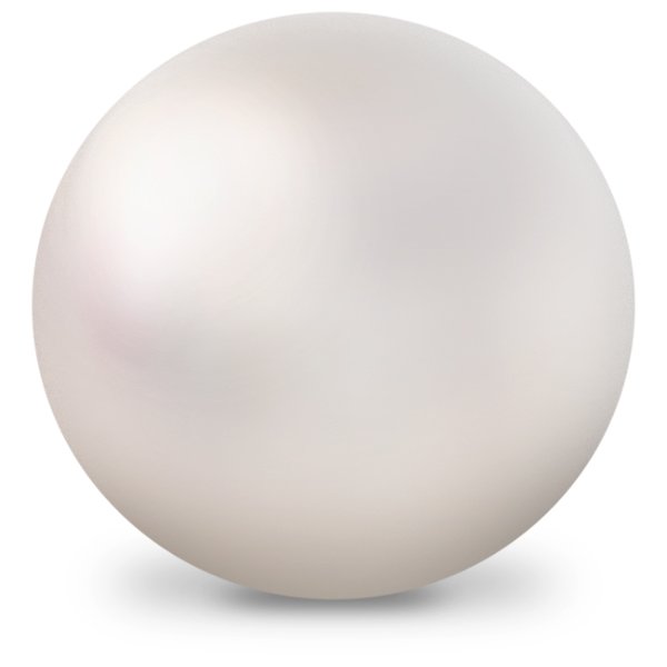 Perle de culture Akoya, 4/4, blanche, Ø 5 - 5,5 mm, percée