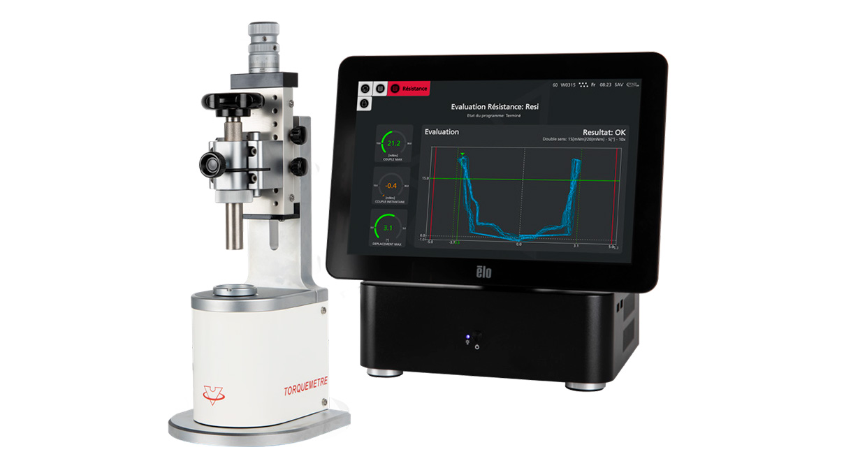 VOH terminal HMI 4.0 pour Forcemetre 4.0 et Torquemetre 4.0, Connexion via la technologie DigiMesh