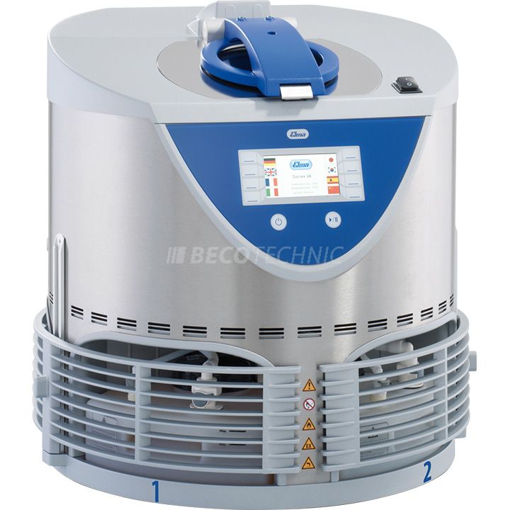 Machine de nettoyage Elmasolvex VA, avec support de panier  80 mm, 230 V